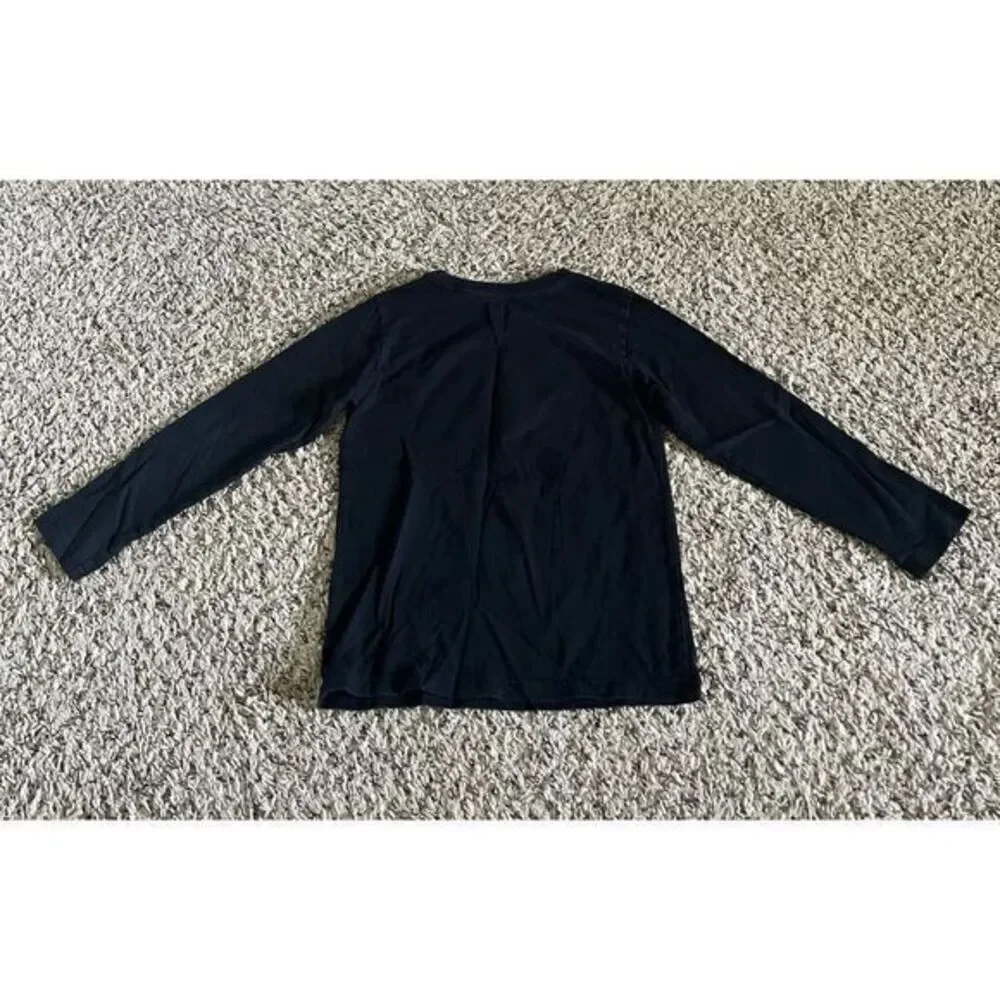 The children's‎ place black long sleeve tee 